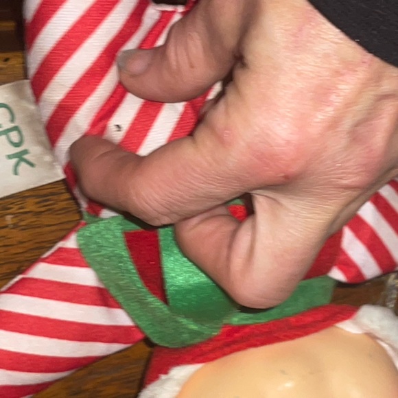 Cabbage, patch kid, Christmas, Santa/elf - Picture 5 of 11